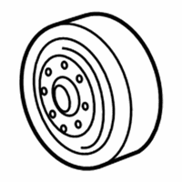 OEM 2003 Chevrolet Express 2500 Pulley - 12556733