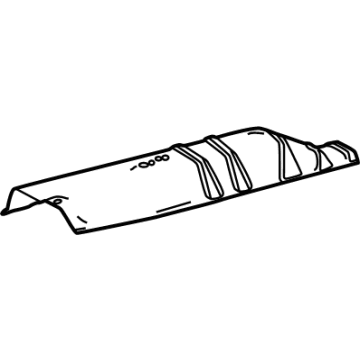 OEM 2022 Toyota Sienna Heat Shield - 58155-08010