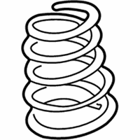 OEM 2003 Toyota Echo Coil Spring - 48131-52660