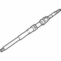 OEM 2001 Lexus IS300 Shaft Assy, Steering Main - 45210-53020