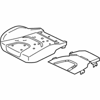 OEM 2019 Ford Edge Seat Cushion Pad - FT4Z-58632A22-P