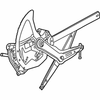 OEM BMW Z3 Front Left Door Window Regulator - 51-33-8-397-705