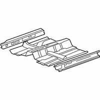 OEM 2014 Acura TSX Floor, Front - 65100-TL2-A10ZZ