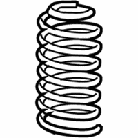 OEM 2020 Jeep Wrangler Front Coil Spring - 68253657AD