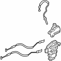 OEM 2015 Kia Sedona Front Door Latch Assembly, Right - 81320A9010