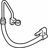 OEM 2006 Infiniti FX35 Power Steering Pressure Hose Assembly - 49720-CG005