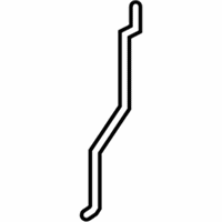 OEM 2009 Chevrolet Silverado 2500 HD Lock Assembly Rod - 15175387