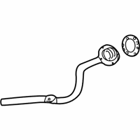 OEM 2002 Kia Rio Pipe Assembly-Filler - 0K32A42210F