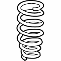 OEM 2009 Cadillac STS Front Spring - 25810852