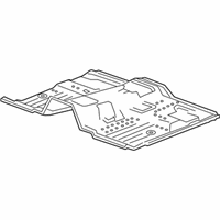 OEM Chevrolet Suburban Front Floor Pan - 20985723