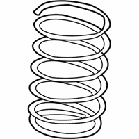 OEM 2011 Lincoln MKX Coil Spring - BT4Z-5560-P