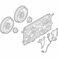 OEM Saturn Relay Engine Cooling Fan - 15845349