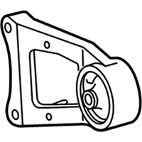 OEM 2015 Lexus NX300h Differential Mount - 5238042120