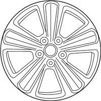OEM Lexus UX250h Wheel, Disc - 42611-76310