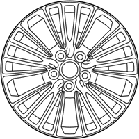 OEM 2019 Toyota Avalon Wheel, Alloy - 42611-07150