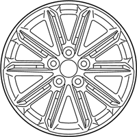 OEM 2020 Toyota Avalon Wheel, Alloy - 42611-07160