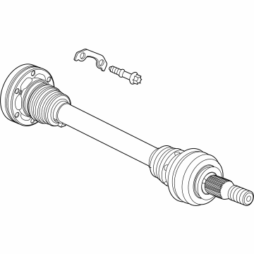 OEM 2020 Chevrolet Corvette Axle Assembly - 23435870