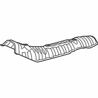 OEM 2016 Toyota Yaris Exhaust Heat Shield - 581510D170