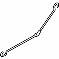 OEM 2001 BMW 525i Front Left Door Handle Bowden Cable - 51-21-8-215-617