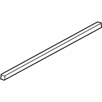 OEM Mercury Milan Lower Weatherstrip - 6H6Z-5420758-A