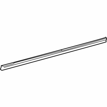 OEM Toyota Mirai Lower Weatherstrip - 67863-62010
