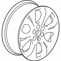 OEM Buick Enclave Wheel, Alloy - 84353727