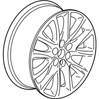 OEM 2018 Buick Enclave Wheel, Alloy - 84181177