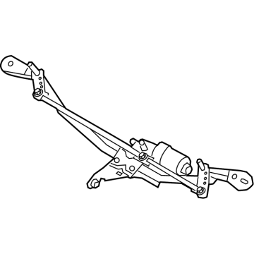 OEM 2021 BMW 330i WIPER SYSTEM, COMPLETE - 61-61-7-427-901