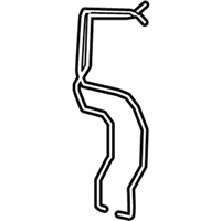 OEM 2020 Jeep Wrangler Windshield Washer Hose - 68382730AA