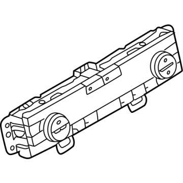 OEM Infiniti CONTROLLER ASSY-AIR CONDITINER - 27500-6JS0A