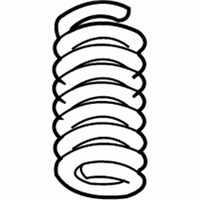 OEM 2008 Dodge Ram 1500 Front Coil Spring - 52113987AA