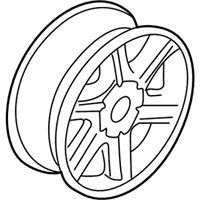 OEM 1997 BMW 328i Light Alloy Rim - 36-11-1-182-733