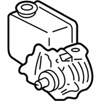 OEM Oldsmobile 88 Power Steering Pump Assembly - 26043363