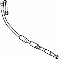 OEM 2010 BMW X5 Power Steering Pressure Hose - 32-41-6-787-707