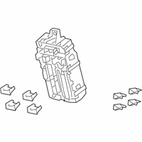 OEM 2010 Acura ZDX Box Assembly, Dr Fuse - 38200-SZN-A11