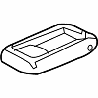 OEM 2003 Honda Pilot Pad Assy., Middle Seat Center Table - 81782-S9V-A21