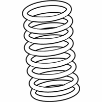 OEM 2020 BMW X3 REAR COIL SPRING - 33-53-6-884-923
