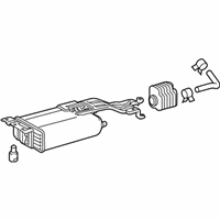 OEM 2020 Lexus RX450hL Vapor Canister - 77740-0E050