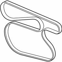 OEM BMW X5 Ribbed V-Belt - 11-28-8-477-787