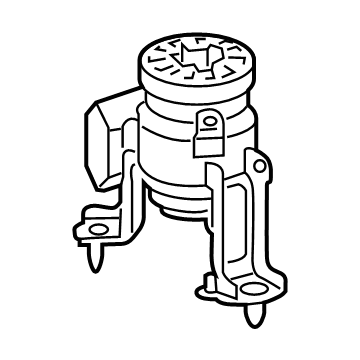 OEM Lexus NX350h Engine Mount - 1236125110