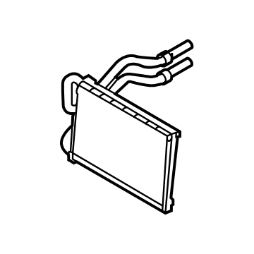 OEM Hyundai Elantra Core & Seal Assembly-Heater - 97138-AA000