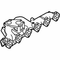 OEM 2009 BMW 328i xDrive Exhaust Manifold - 11-62-7-811-366