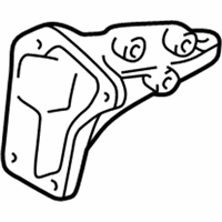 OEM 2002 Lexus RX300 Bracket, Engine Mounting, Rear(For Transverse Engine) - 12321-20070