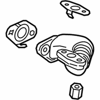 OEM 2014 Cadillac CTS Oil Return Tube - 12639838