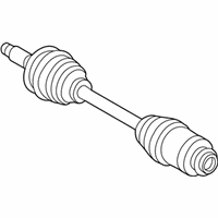 OEM 2010 Ford Fusion Axle Assembly - AH6Z-3A428-A