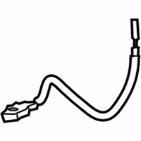 OEM 2017 BMW M6 Bowden Cable, Door Opener - 51-21-7-225-004