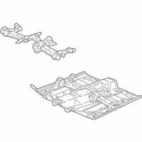 OEM 2002 Saturn L200 Panel Asm, Front Floor - 21992682