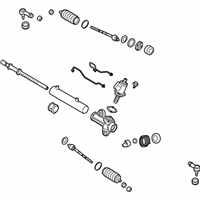 OEM 2005 Kia Spectra5 Gear & Linkage Assembly - 577002F000