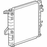 OEM 2008 Ford Ranger Radiator - 5L5Z-8005-A