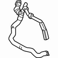 OEM 2018 Ford Focus Overflow Hose - DV6Z-8075-L